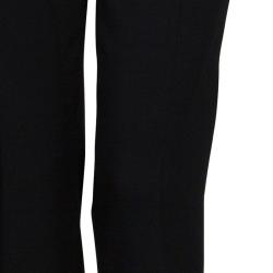 Versace Black Wool Trousers M