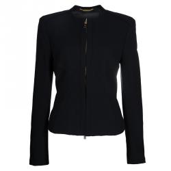 Pre Owned Versace Black Skirt Suit L