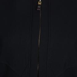 Pre Owned Versace Black Skirt Suit L