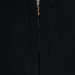 Pre Owned Versace Black Skirt Suit L