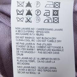 مملوكة مسبقًا فستان فيرساتشي بنفسجي ترصيعات S