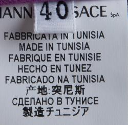 مملوكة مسبقًا Versace Collection Multicolor Knit Ruched Sleeveless Dress S