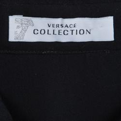 Pre Owned Versace Collection Multicolor Printed Silk Shirt S