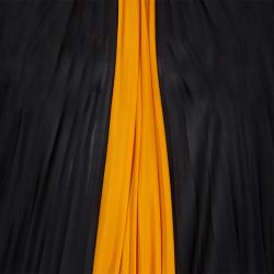 Pre Owned Versace Collection Colorblock Halterneck Belted Maxi Dress M