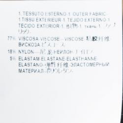 مملوكة مسبقًا فستان فيرساتشي كولكشن دونا أبيتو جيرسيه أسود بإبزيم بالشعار M