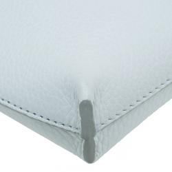 مملوكة مسبقًا حقيبة كلتش فيرساتشي ميدوسا جلد أبيض