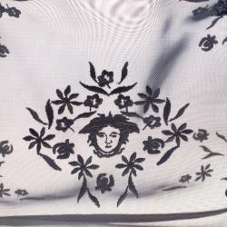 مملوكة مسبقًا حقيبة كتف فرساتشي فينتدج شبك سوداء