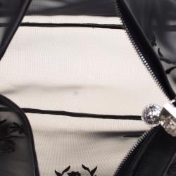 مملوكة مسبقًا حقيبة كتف فرساتشي فينتدج شبك سوداء