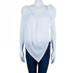 Vivienne Westwood Anglomania White Off-Shoulder Top M