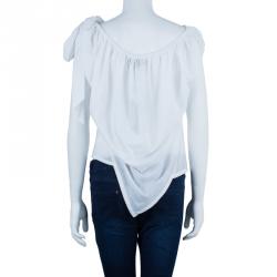 Vivienne Westwood Anglomania White Off-Shoulder Top M