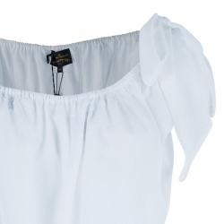 Vivienne Westwood Anglomania White Off-Shoulder Top M