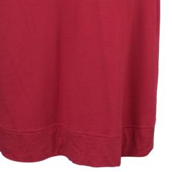 Vivienne Westwood Anglomania Red Aster One Shoulder Jersey Dress XL