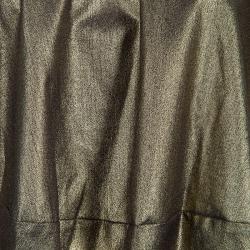 Vivienne Westwood Anglomania Gold Metallic Long Sleeve Top S