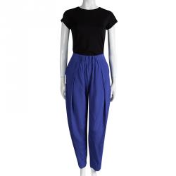 Vivienne Westwood Anglomania Blue Elasticized Waist  Realm Trousers S