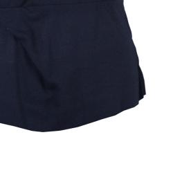 Pre Owned Vivienne Westwood Anglomania Black Crepe Peplum Top L