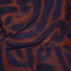 Pre Owned Vivienne Westwood Anglomania Printed Backless Top S