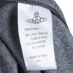 Pre Owned Vivienne Westwood Anglomania Gaia Plaid Wool Cape Coat S