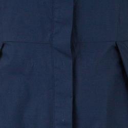 Pre Owned Weekend Max Mara Navy Blue Maxi Shirt Dress S