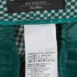 Pre Owned Weekend by Max Mara Green Tapered Trousers  M