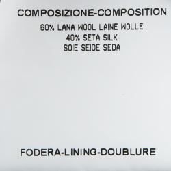 Pre Owned Yves Saint Laurent Grey High Waist Wide Leg Trousers M