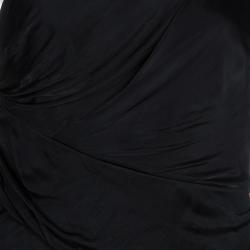 Zac Posen Black One Shoulder Dress M