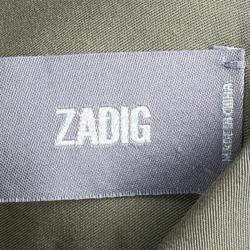 Pre Owned Zadig Military Green Button Down Shirt S