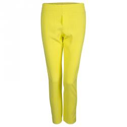 Pre Owned Zadig & Voltaire Deluxe Yellow Pant Suit S