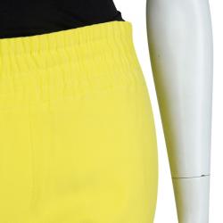 Pre Owned Zadig & Voltaire Deluxe Yellow Pant Suit S