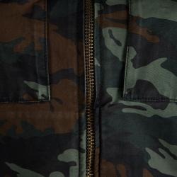 Zadig and Voltaire Kavy Camouflage Zip Front Jacket XS