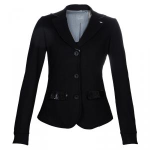 Armani Junior Black Sequin Detail Blazer 14 Yrs