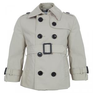 Burberry Children Beige Belted Trench Coat 2 Yrs