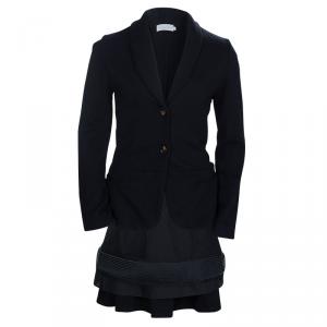 Dior Black Knit Skirt Suit 10 Yrs