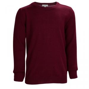 Gucci Burgundy Wool Crew Neck Sweater 6 Yrs