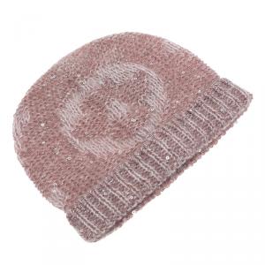 Louis Vuitton Pink Monogram Glitter Beanie