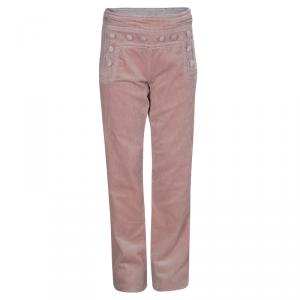 Little Marc Jacobs Pink Corduroy Sailor Pants 10 Yrs
