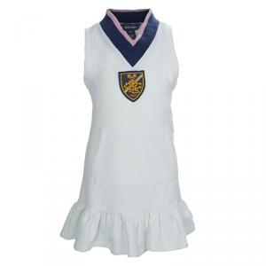 Ralph Lauren White Sleeveless Jersey Dress 4 Yrs