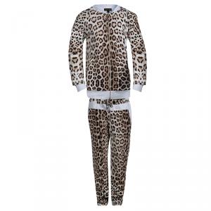 Roberto Cavalli Leopard Printed Tracksuit 10 Yrs