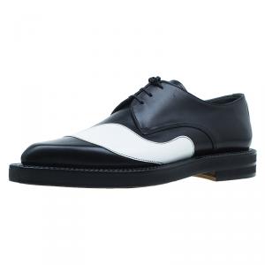 Pre Owned Alexander McQueen Black and White Derby Size 43 