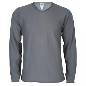 Armani Collezioni Men's Grey Cashmere Pullover M