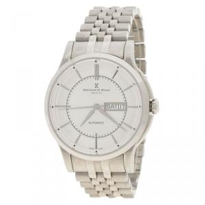 Bernhard H Mayer Silver Stainless Steel Chronos Limited Edition Men's Wristwatch 42MM