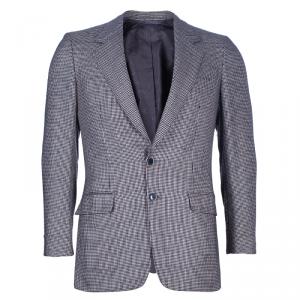 Brioni Men's Multicolor Houndstooth Blazer M
