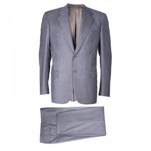 Brioni Men's Grey Palatino Suit L