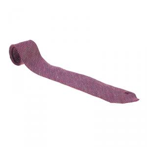 مملوكة مسبقًا Burberry Purple Silk Tie