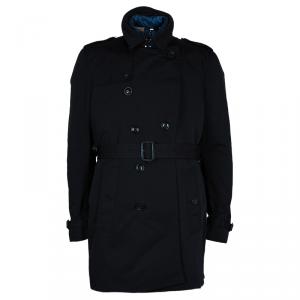 Pre Owned Burberry Kensington Men's Trench Coat With Removable Down-feather Warmer XXL