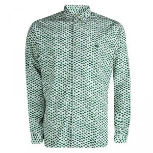 Burberry Printed Long Sleeve Button Front Ancell Shirt XXL