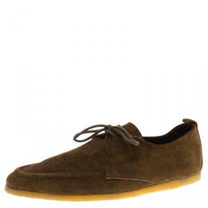 Burberry Brown Suede Tobias Loafers Size 44