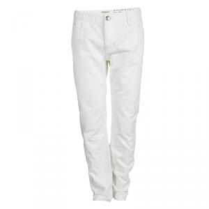 Burberry London White Regular Fit Steadman Jeans L