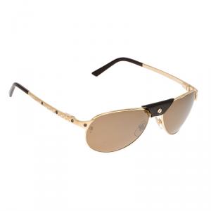 Cartier Edition Santos - Dumont Gold Finish Santos De Cartier Aviators