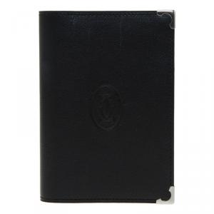 Cartier Black Calfskin Must de Cartier Pocket Diary 