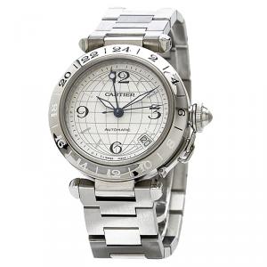 Pre Owned Cartier Pasha C GMT Meridian W31078M7 Watch